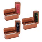 Custom 2.25 oz. Scented Copper Rectangular Candle - 3