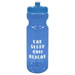 Custom 28 Oz. Poly-clear™ Fitness Bottle - 2