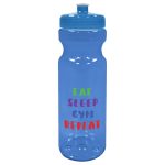 Custom 28 Oz. Poly-clear™ Fitness Bottle - 3