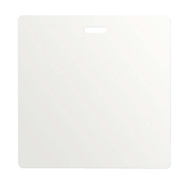 Custom 3 1/2" X 3 1/2" Plastic Identification Badge - 1