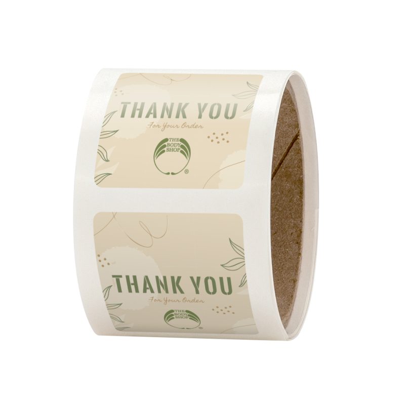 Custom 3" x 3" Rounded Corner Roll Labels - 1