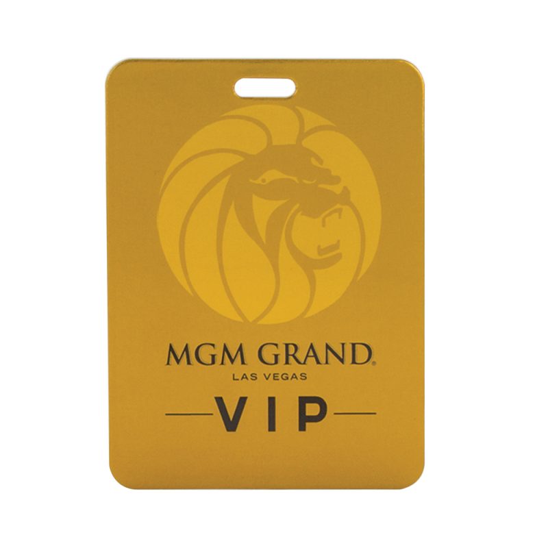 Custom 3" x 4" Plastic Identification Badge - 2