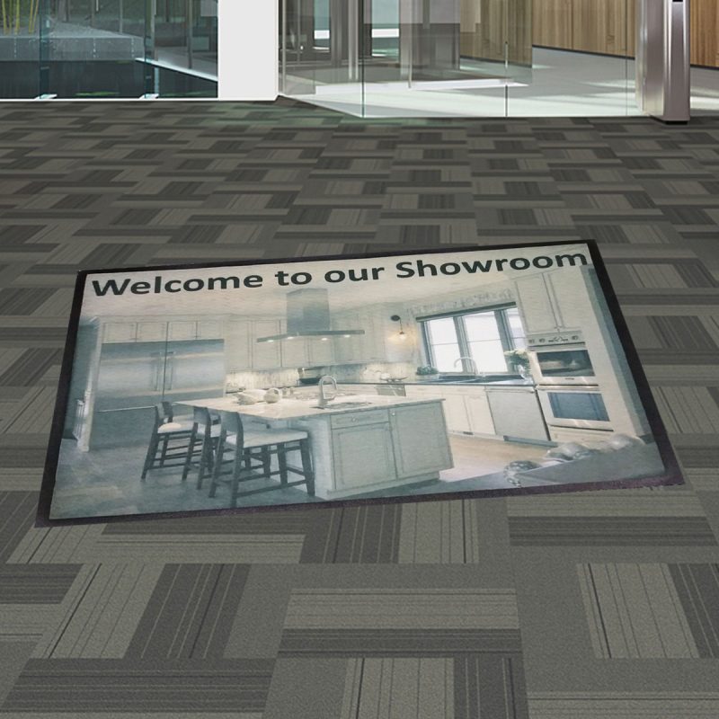 Custom 3' X 5' Point Of Purchase Dye Sublimated Floor Mat - 1
