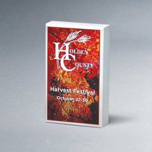 Custom 3" X 5" Wood Block Award