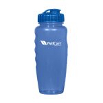 Custom 30 Oz. Poly-clear™ Gripper Bottle - 2