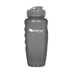 Custom 30 Oz. Poly-clear™ Gripper Bottle - 4