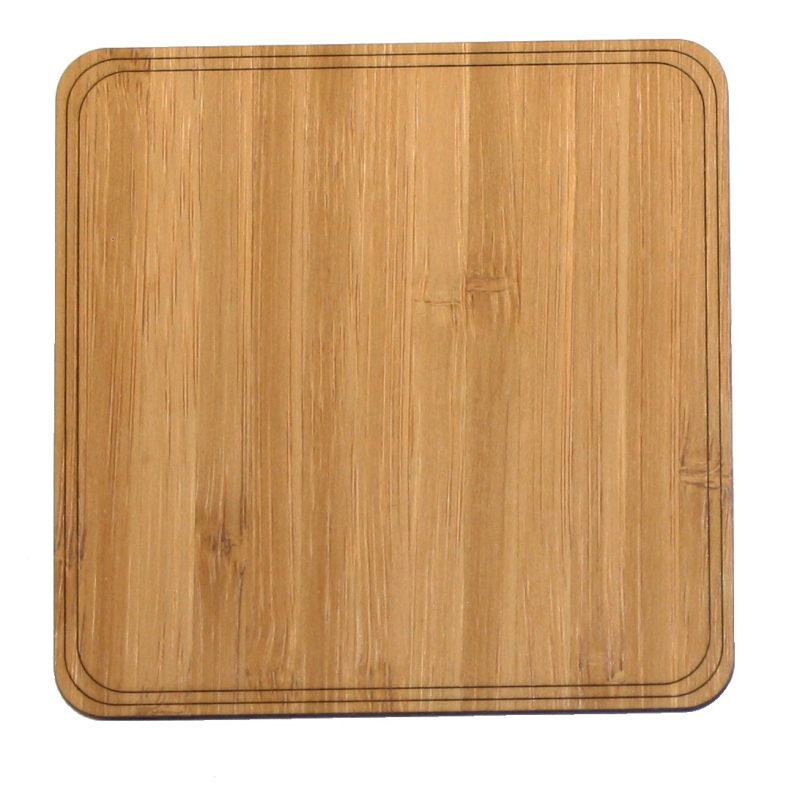 Custom 4" Coaster Wooden (ELDORADO) - 1