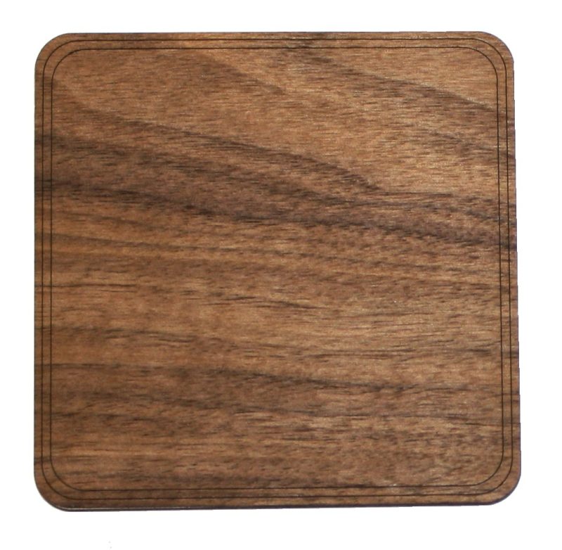 Custom 4" Coaster Wooden (ELDORADO) - 4