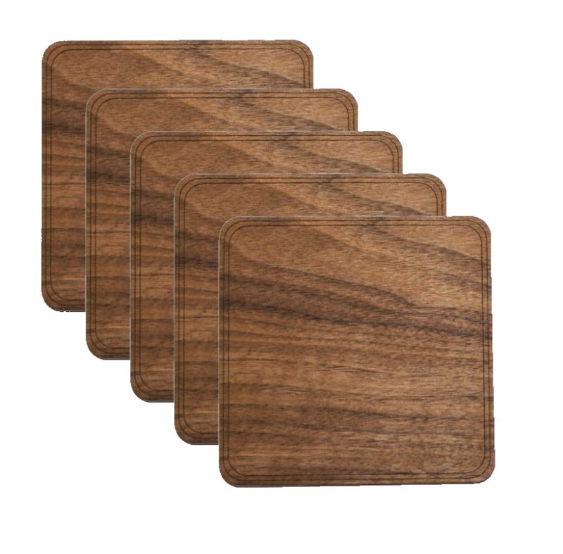 Custom 4" Coaster Wooden (ELDORADO) - 5