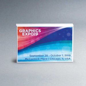 Custom 4" X 6" Wood Block Award