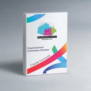 Custom 5" X 7" Wood Block Award