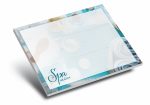 Custom 50-Sheet Stik-Withit® Adhesive Notepad w/ Pastel Paper (4"x3")