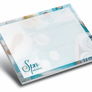 Custom 50-Sheet Stik-Withit® Adhesive Notepad w/ Pastel Paper (4"x3")