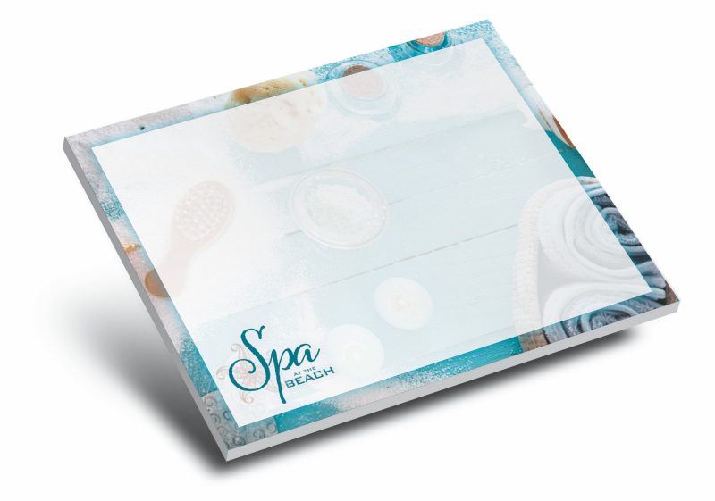 Custom 50-Sheet Stik-Withit® Adhesive Notepad w/ Pastel Paper (4"x3")