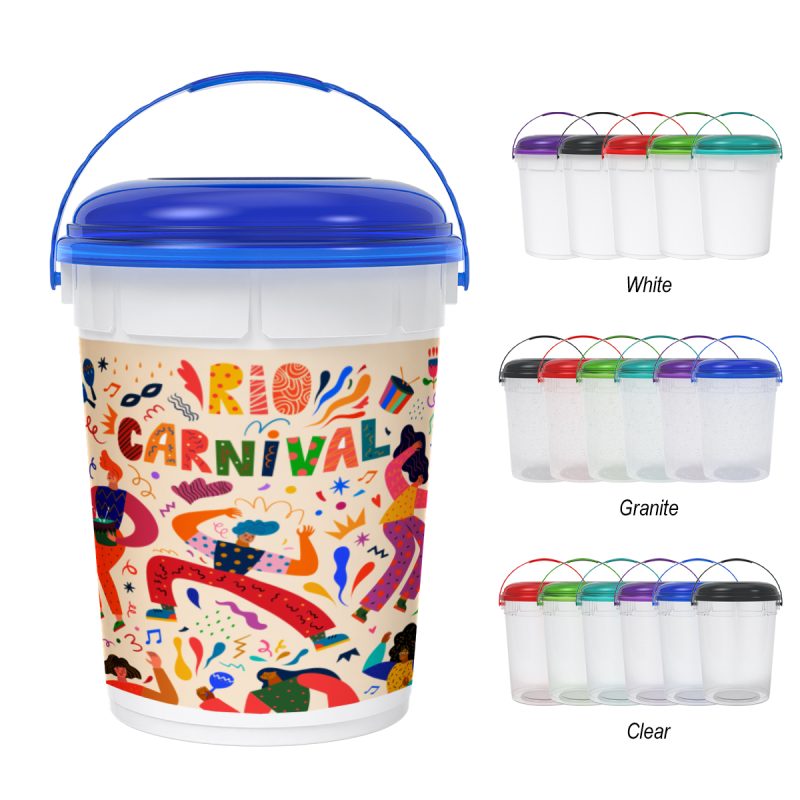 Custom 64 Oz. Bucket