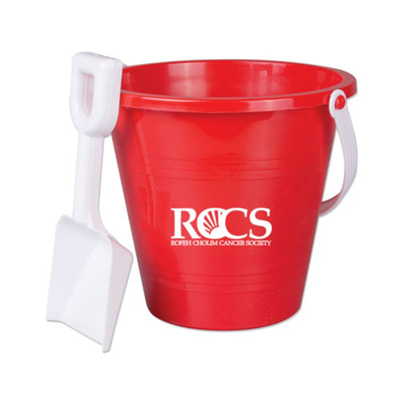 Custom 9" Sand Pail & Shovel - 6