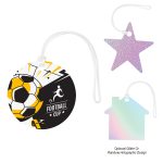 Custom Acrylic Bag Tag - Custom Shape 4" - 1