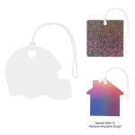 Custom Acrylic Bag Tag - Custom Shapes 6" - 1