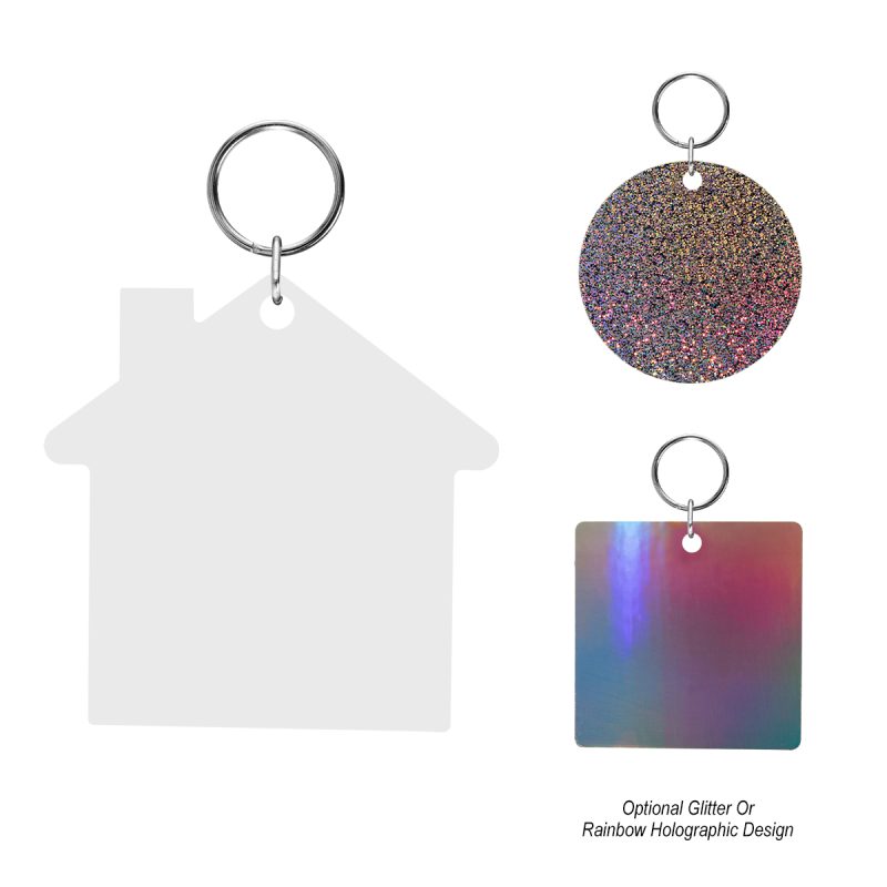 Custom Acrylic Key Tag - Custom Shape 2" - 1