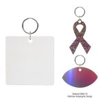 Custom Acrylic Key Tag - Custom Shape 4" - 1