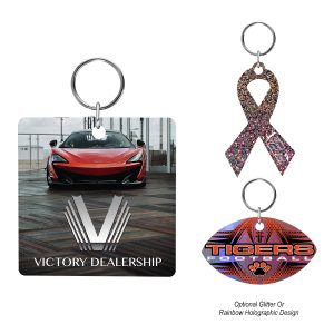 Custom Acrylic Key Tag - Custom Shape 4"