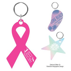 Custom Acrylic Key Tag - Custom Shape 5"