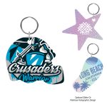 Custom Acrylic Key Tag - Custom Shape 6"