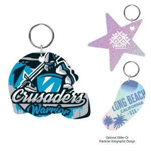 Custom Acrylic Key Tag - Custom Shape 6"