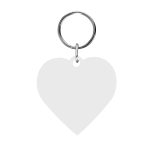 Custom Acrylic Key Tag - Heart - 1