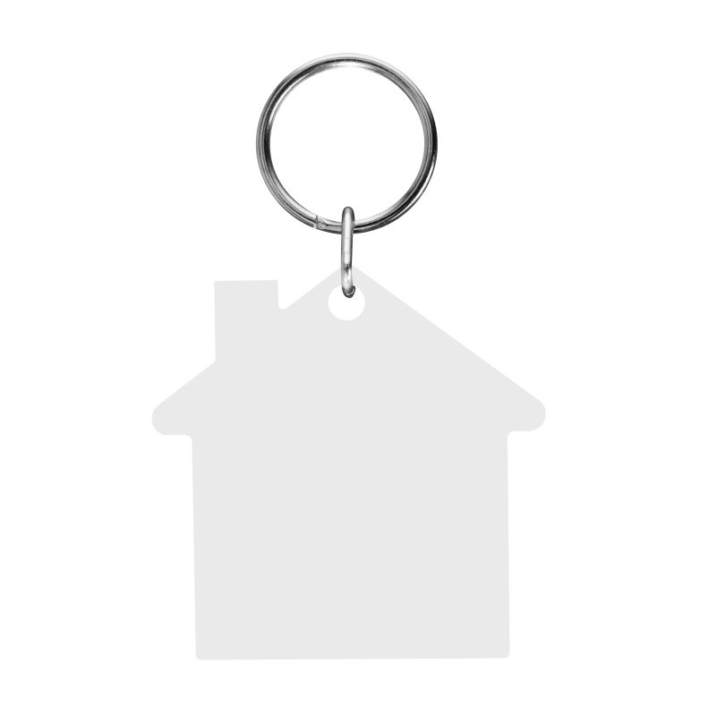 Custom Acrylic Key Tag - House - 1