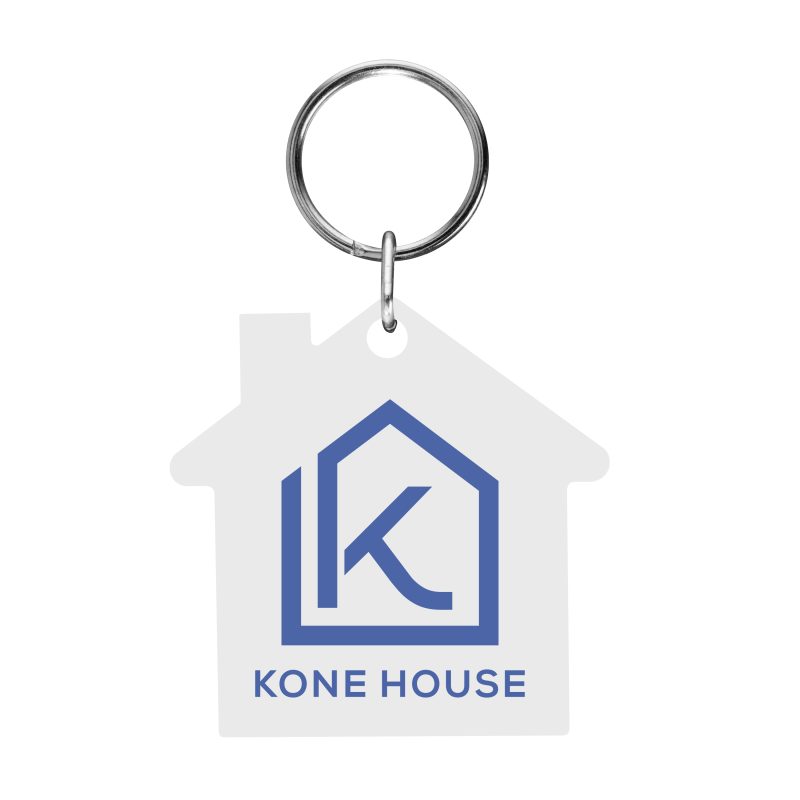 Custom Acrylic Key Tag - House - 2