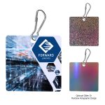 Custom Acrylic Zipper Pull - Square