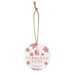 Custom Bloomin® Circle Shaped Plantable Holiday Ornament