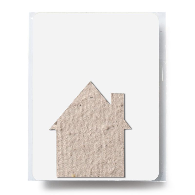 Custom Bloomin® House Shaped Plantable Gift Pack - 1