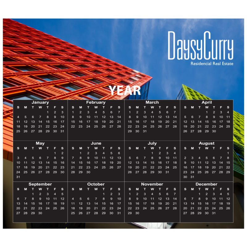 Custom Calendar Magnet