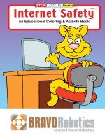 Custom Coloring Book: Internet Safety