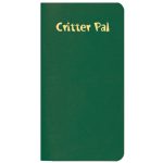 Custom Critter Pal-Pet Medical Journal/ Leatherette Cover - 3