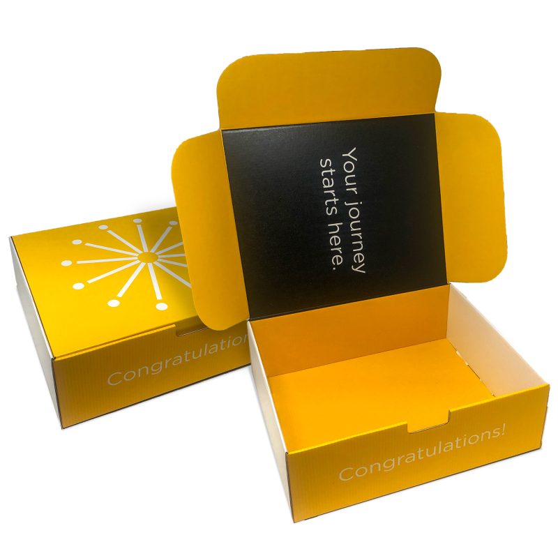 Custom Custom Boxes Econolux Mailer Jumbo Size 12" x 10" x4" - 3