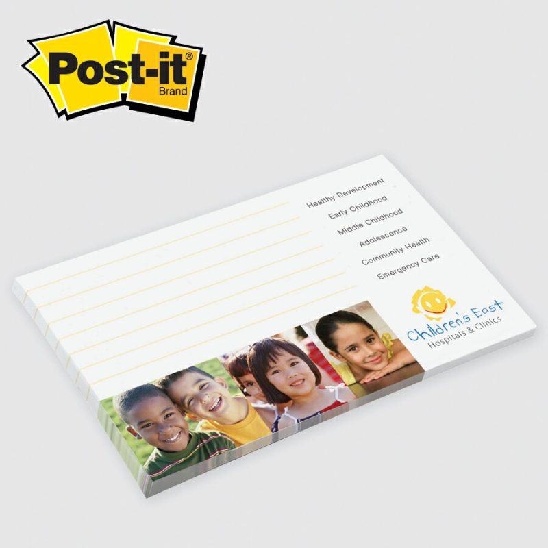 Custom Custom Printed Post-it® Notes (3"x5") 50 Sheets