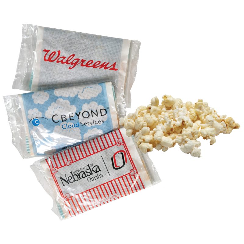 Custom Custom Printed Single Microwave Popcorn Bag