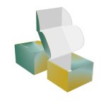 Custom E-flute Full Color Custom Mailer Boxes - 6" x 6" x 4"