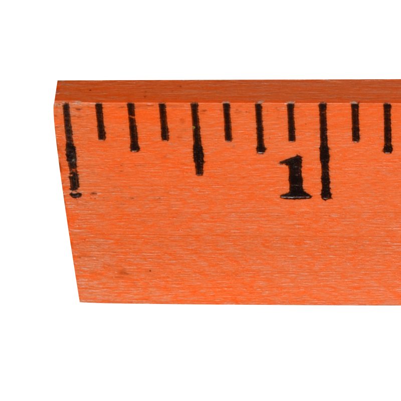 Custom Fluorescent Colorful Enameled Yardstick - 2