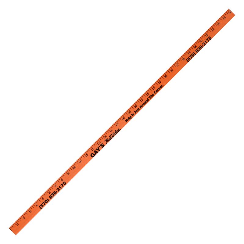 Custom Fluorescent Colorful Enameled Yardstick - 3