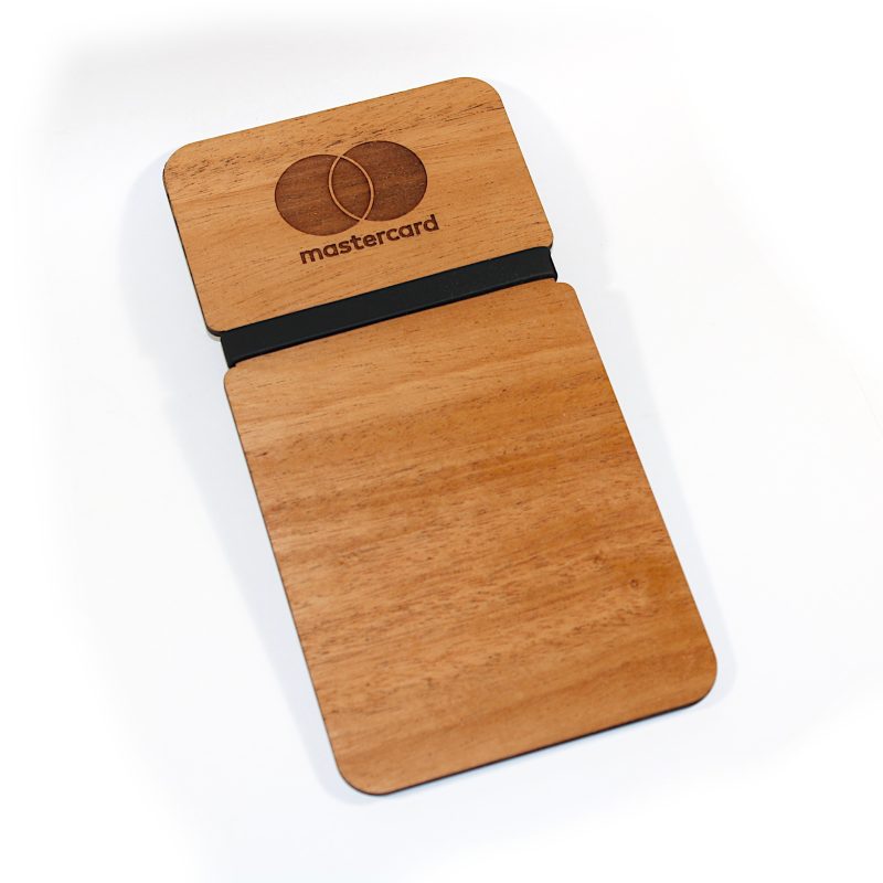 Custom Hardwood Restaurant Bill/Check Presenter (GIRIBALDI) - 8