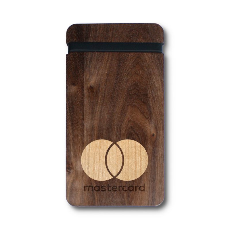 Custom Hardwood Restaurant Bill/Check Presenter (GIRIBALDI)