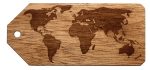 Custom Heavy Duty Wooden Engraved Luggage Tags (HOMER) - 1