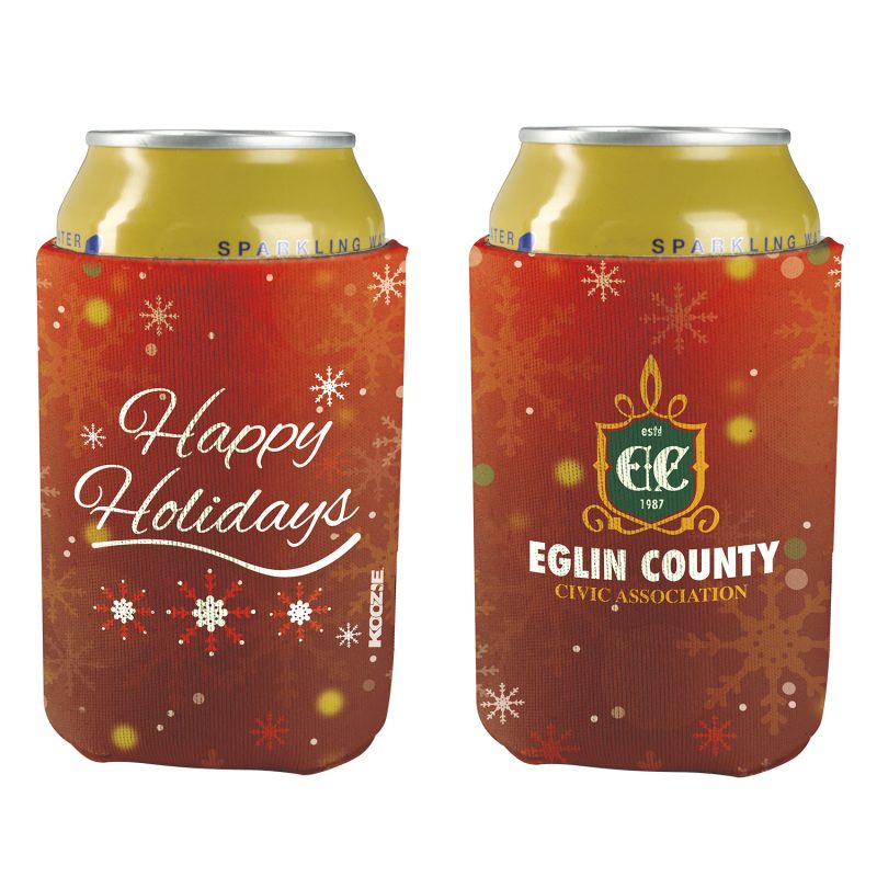 Custom Koozie® britePix® Holiday Can Cooler - 1