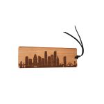 Custom Large Real Wood Bookmark Slim - 2