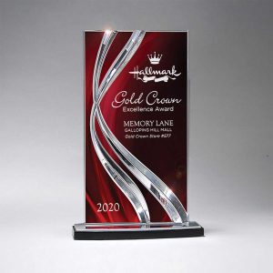 Custom Large Ribbon Award