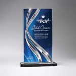 Custom Large Sweeping Ribbon Award